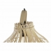 Stropna svjetiljka DKD Home Decor Smeđa Pisana Metal ispleten od pruća 50 W gradski 220 V 30 x 30 x 29 cm