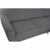 3-paikkainen sohva DKD Home Decor 8424001799442 Harmaa Monivärinen Luonnollinen Puu Kumipuu Scandi 230 x 144 x 84 cm