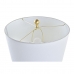 Lampada da tavolo DKD Home Decor Bianco Dorato Resina Cristallo 50 W 220 V 38 x 38 x 75 cm
