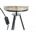 Asztali lámpa DKD Home Decor Természetes Fekete 220 V 50 W (25 x 25 x 63 cm)