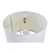 Bureaulamp DKD Home Decor Wit Gouden Metaal 50 W 220 V 36 x 36 x 52 cm