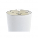 Pöytälamppu DKD Home Decor Kristalli Hopeinen Metalli Valkoinen 25 x 25 x 78 cm 220 V 50 W