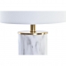 Настолна лампа DKD Home Decor Златен Бял 220 V 50 W Модерен (23 x 23 x 47 cm)