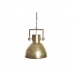 Loftslampe DKD Home Decor Brun Gylden Metal Mangotræ 50 W 40 x 40 x 50 cm