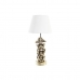 Stolná lampa DKD Home Decor Zlatá Biela Koloniálny štýl 220 V 50 W opica (30 x 30 x 61 cm)
