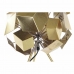 Настолна лампа DKD Home Decor Златен 220 V 50 W Модерен Геометричен (29 x 29 x 45 cm)