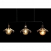 Stropna svjetiljka DKD Home Decor 100 x 29 x 22 cm Crna zlatan Metal 50 W