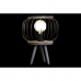 Lámpara de mesa DKD Home Decor Negro Marrón 220 V 50 W (29 x 29 x 38 cm)