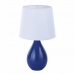 Lampe de bureau Versa Aveiro Bleu Céramique (20 x 35 x 20 cm)