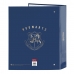 Ring binder Harry Potter Magical Brown Navy Blue A4 (27 x 33 x 6 cm)