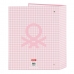 Папка-регистратор Benetton Vichy Розовый A4 (27 x 33 x 6 cm)