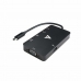 Adaptador USB C a HDMI V7 V7UC-2HDMI-BLK       Negro