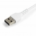 Cablu USB la Lightning Startech RUSBLTMM30CMW        USB A Alb