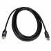 Cable USB C V7 V7USB2C-2M Negro