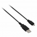 USB 2.0 A til Mini USB B Kabel V7 V7E2USB2AMCB-01M     Svart