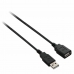 USB-кабель V7 V7E2USB2EXT-03M      USB A Чёрный