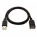 USB kabel V7 V7USB2EXT-01M-1E Crna 1 m (1 kom.)