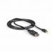 Cablu DisplayPort Mini la DisplayPort Startech MDP2DPMM6            (1,8 m) Negru