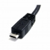 Kábel USB na Micro USB Startech UUSBHAUB6IN          Čierna