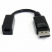 Mini DisplayPort til DisplayPort-Adapter Startech DP2MDPMF6IN          4K Ultra HD Svart