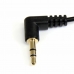 Аудио кабел с жак (3,5 mm) към 2 RCA кабел Startech MU3MMS2RA            0,9 m Черен