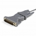 Adaptateur Startech ICUSB232DB25         DB25 Gris USB 2.0 DB9