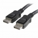 Kábel DisplayPort Startech DISPL2M              (2 m) 4K Ultra HD Čierna