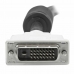 Skaitmeninio vaizdo ( DVI-D) kabelis Startech DVIDDMM3M            Balta / Juoda 3 m