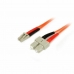Cable fibra óptica Startech 50FIBLCSC1           1 m