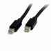 Mini DisplayPort kabel Startech MDISP2M              (2 m) 4K Ultra HD Črna