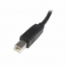 USB A til USB B-kabel Startech USB2HAB3M            Sort