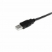 Cablu USB Startech USB2AA1M             USB A Negru