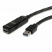 USB-Kabel Startech USB3AAEXT10M         USB A Svart