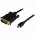 Mini DisplayPort-DVI Adapter Startech MDP2DVIMM6B          (1,8 m) Must 1.8 m