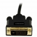 Mini Display DVI Adapter Startech MDP2DVIMM6B          (1,8 m) Fekete 1.8 m