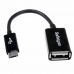 Kabel Micro USB Startech UUSBOTG              USB A Micro USB B Črna