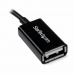 Kabel Micro USB Startech UUSBOTG              USB A Micro USB B Černý