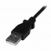Универсальный кабель USB-MicroUSB Startech USBAMB2MD            Чёрный