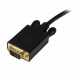 DisplayPort–DVI Adapter Startech DP2VGAMM3B           Fekete 90 cm 0,9 m