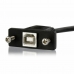 USB Cable Startech USBPNLBFBM3          Black