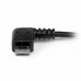 Kabel USB naar micro-USB Startech UUSBOTGRA Zwart