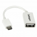Câble Micro USB vers USB Startech UUSBOTGW             Blanc