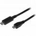 USB C uz Micro USB 2.0 Adapteris Startech USB2CUB1M USB C Melns 1 m
