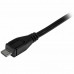 USB C–Micro USB 2.0 Adapter Startech USB2CUB1M USB C Fekete 1 m