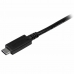 USB C–Micro USB 2.0 Adapter Startech USB2CUB1M USB C Fekete 1 m