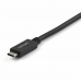 USB A to USB C Cable Startech USB31AC1M            Black