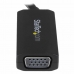 Адаптер за USB към Ethernet Startech USB32VGAV Черен