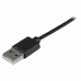 Кабел USB A към USB C Startech USB2AC1M             USB C Черен