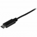 Kabel USB A naar USB C Startech USB2AC1M             USB C Zwart