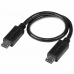 Kabel Micro USB Startech UUUSBOTG8IN          Černý